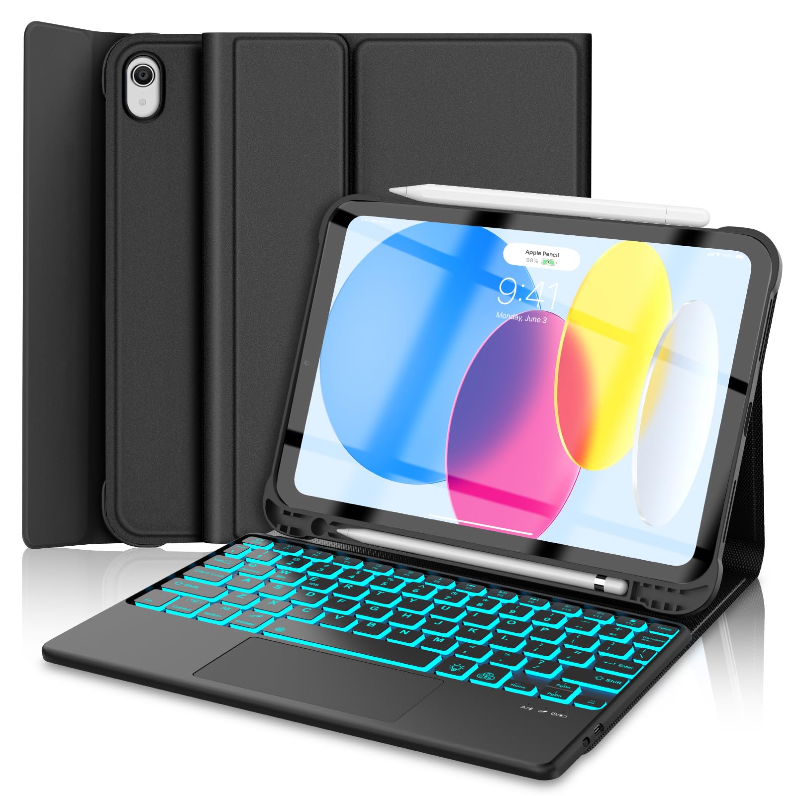 Amazon.co.jp: SENGBIRCH iPad a16 ケース キーボード付き 第11世代 11