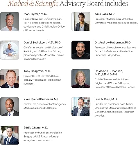 Miniatura 5 de Membresía - Pruebas avanzadas de laboratorio, seguimiento y perspectivas específicas más de 160 biomarcadores anuales