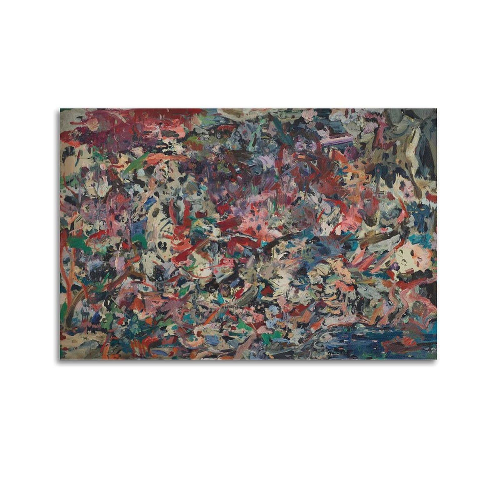 xiaoxiaoshen Jackson Pollock Abstract Expressionism Canvas Poster Wall Art Prints Room Aesthetic Murals Bedroom And Living Decorations 24x36inch(60x90cm)