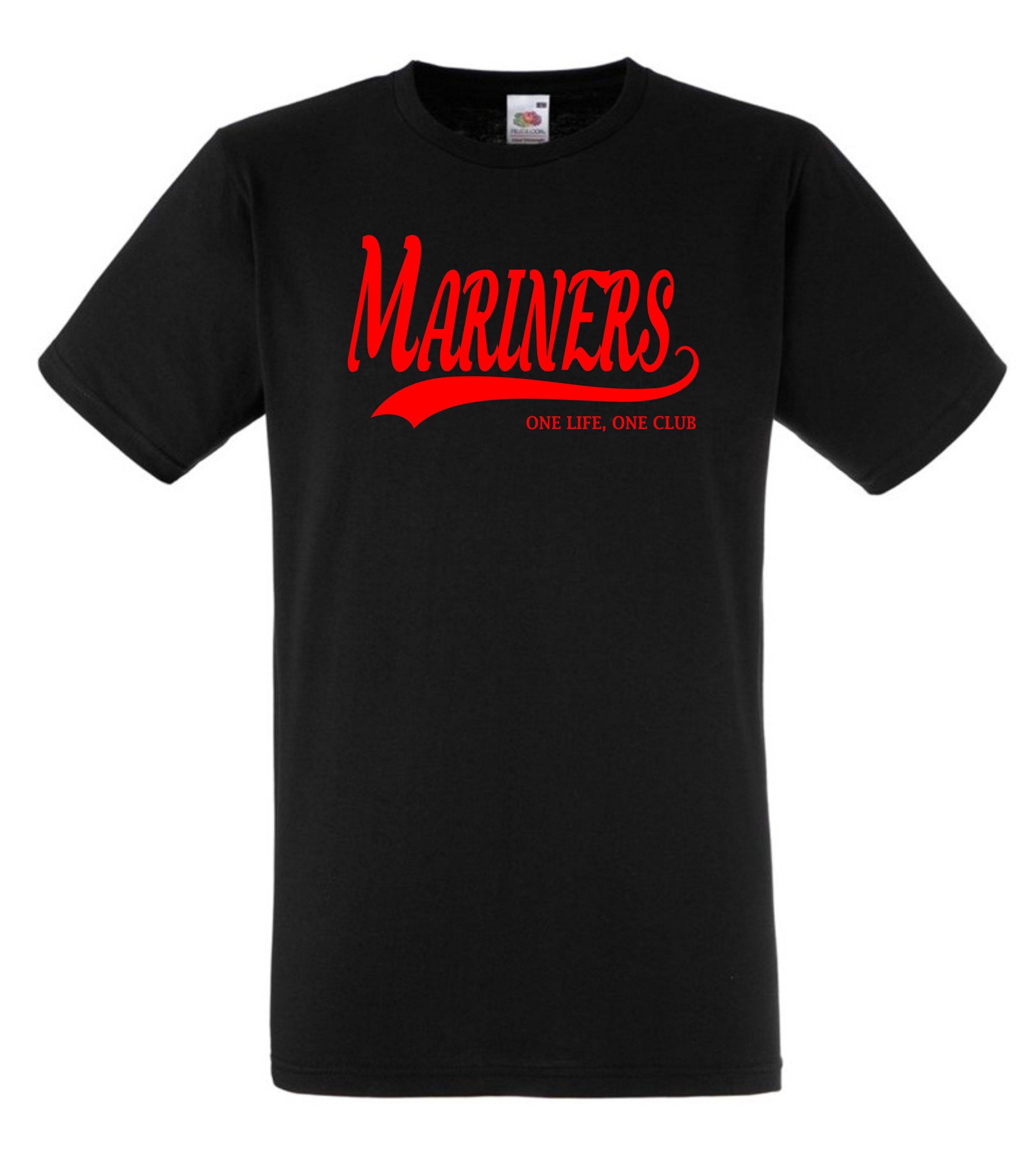 All About The Print Grimsby Town Mariners Football Gift - one Life one Club Idea T-Shirt FC Present F74 (Adult Medium, Jet Black)