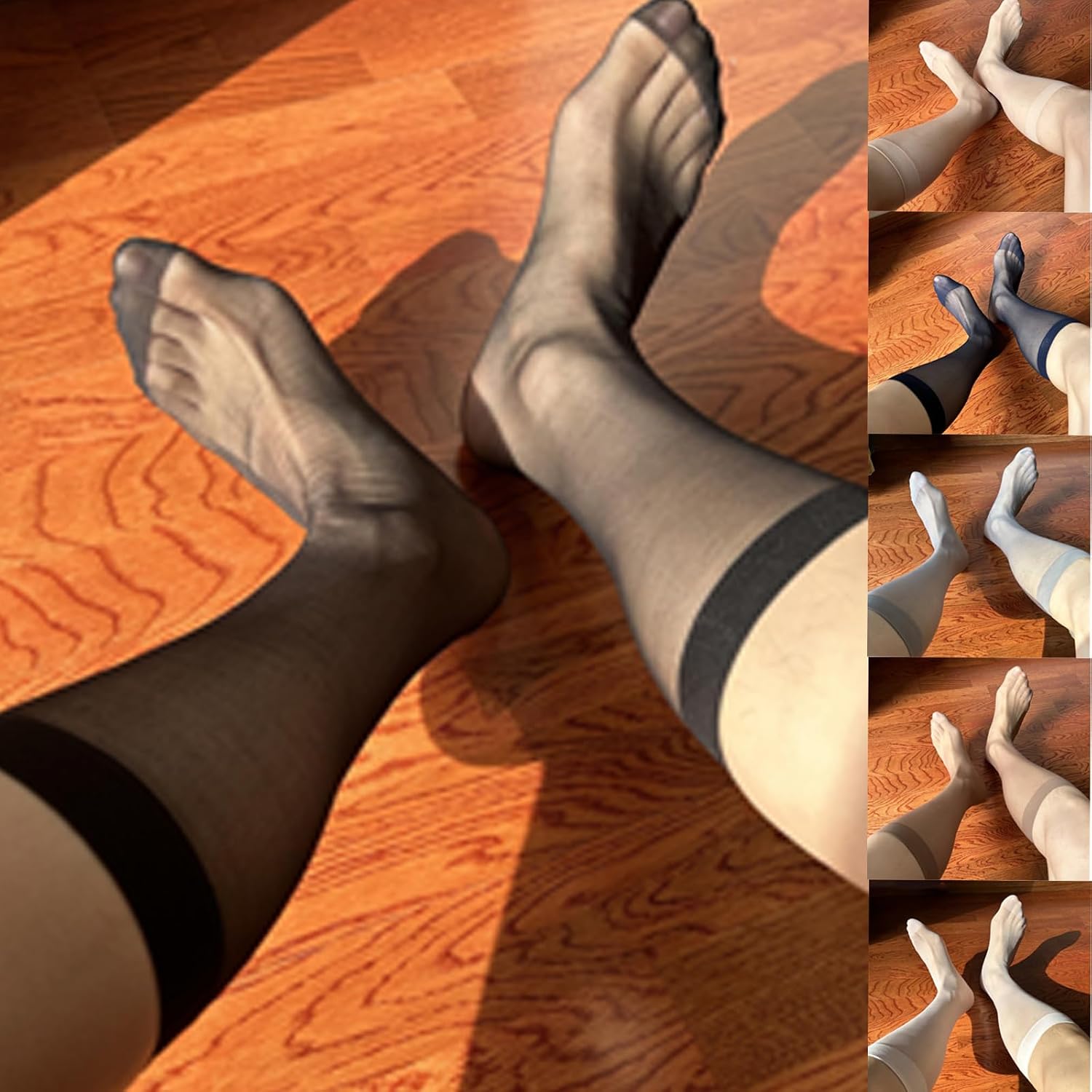 Sheer Formal Business Dress Socks