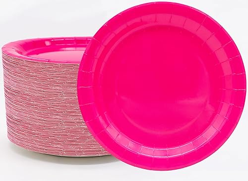 Miniatura 8 de 50 piezas de suministros de fiesta de zorro, platos de papel de zorro de animales del bosque, platos de postre de zorro de 7 pulgadas, platos