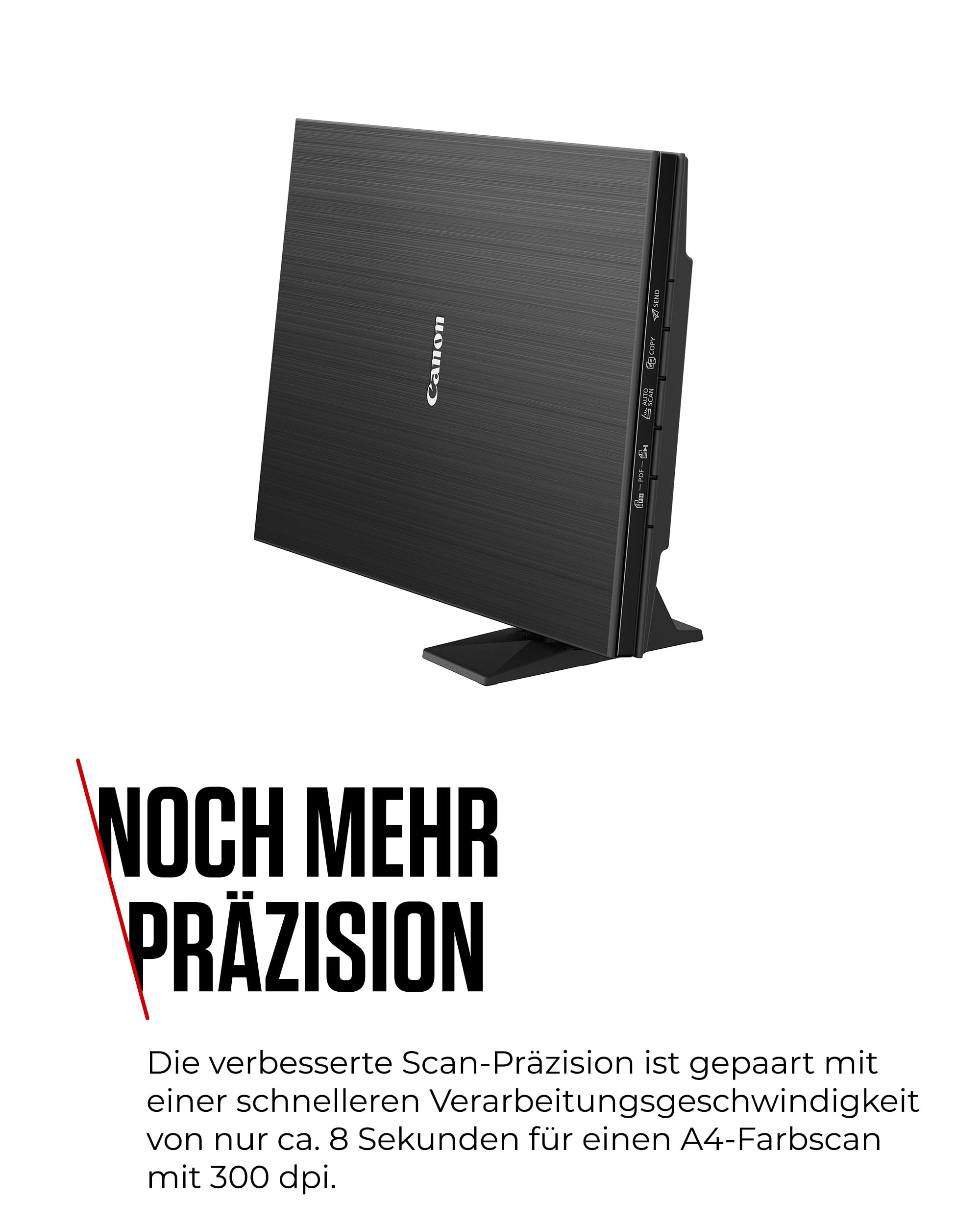 Canon Lide 400 Scanner A4-Flachbett CIS 4800x4800 DPI USB schwarz
