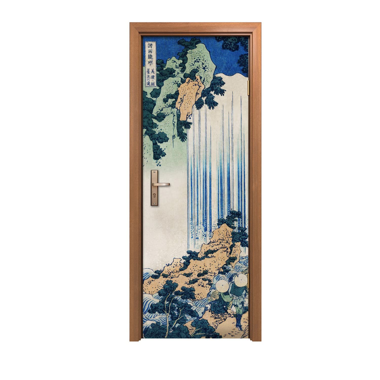 Autocollant de porte pour relooker une entrée 70x200cm Coloray Samurai