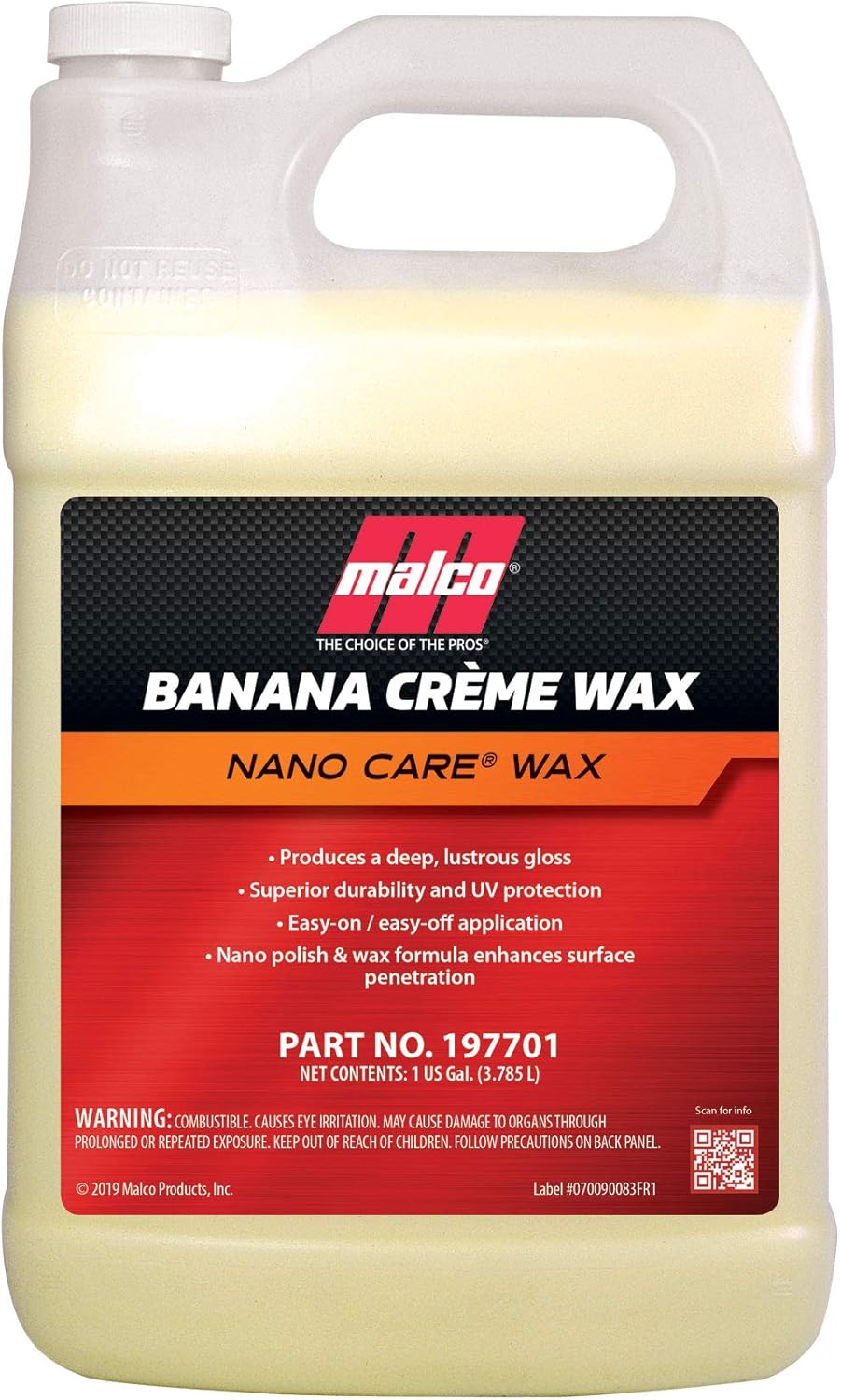 Malco Nano Care Banana Creme Wax