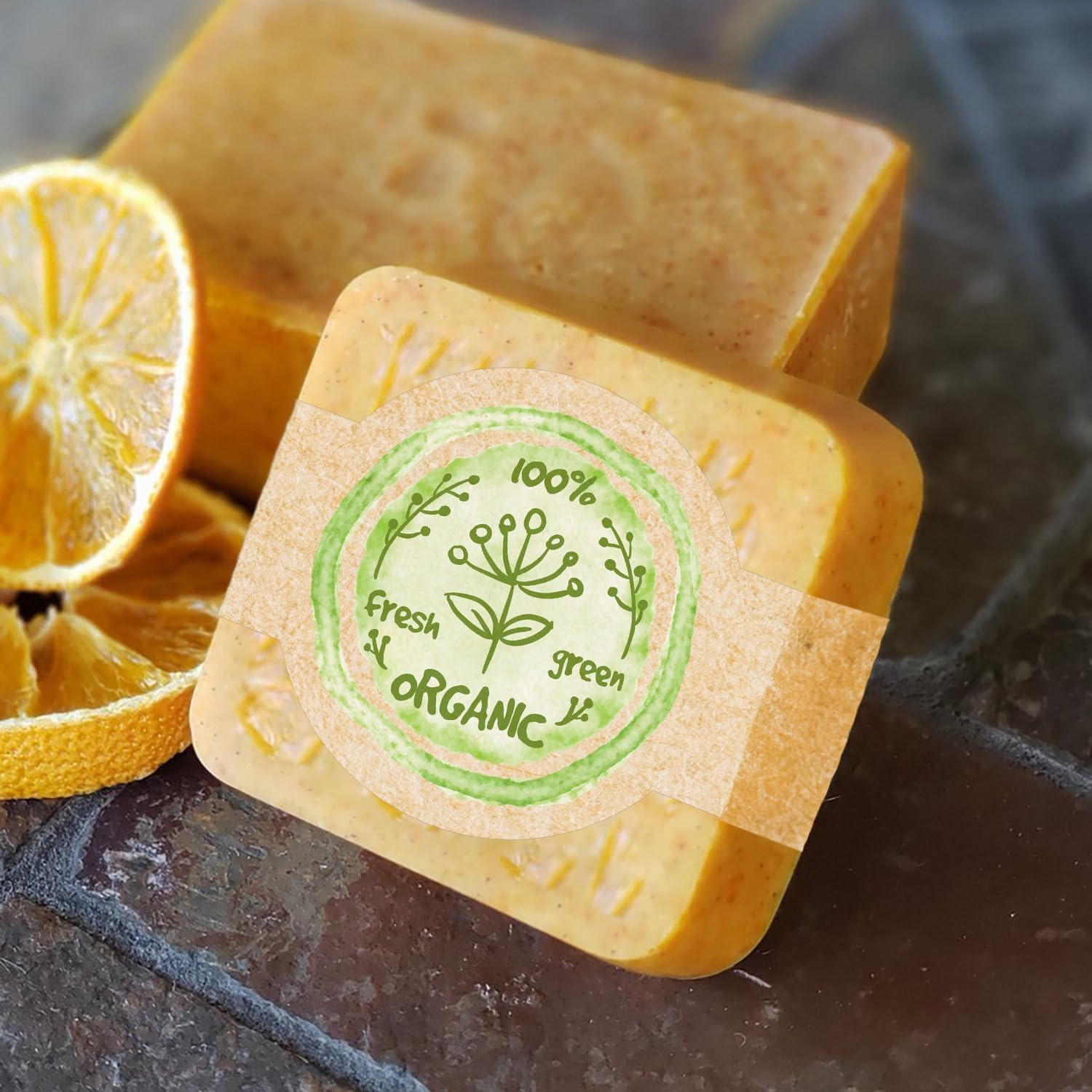 Mr-Label Printable Natural Kraft Brown Cigar Band Wrap Label for Handmade Soap, Lotion Bars, Bath Bombs | Gift Label - Inkjet/Laser Print (10 Sheets/50 Labels) - Image 4