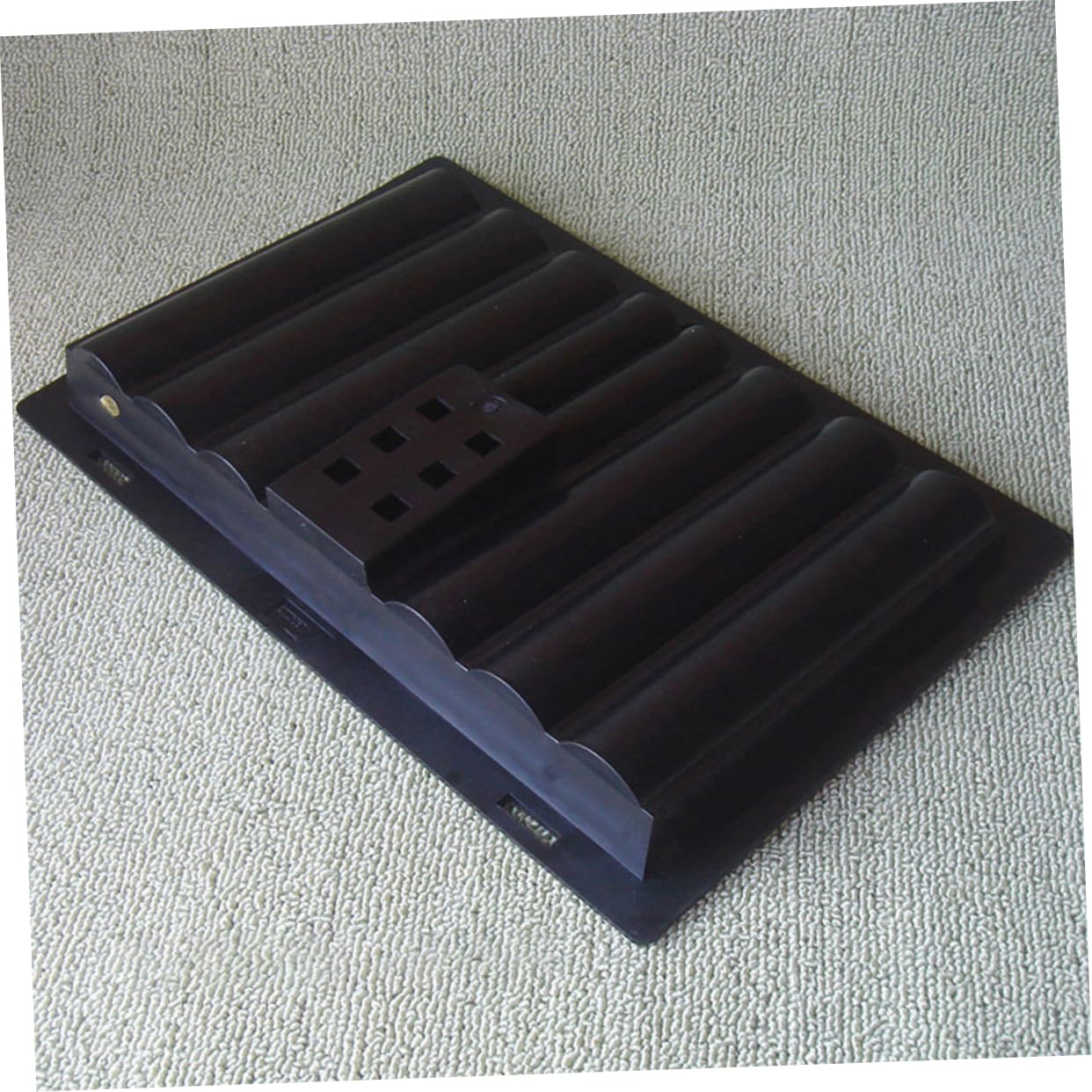 MOLUCKFU Poker Chip Rack Smooth Surface Easy to Store Poker Chip Holder Table