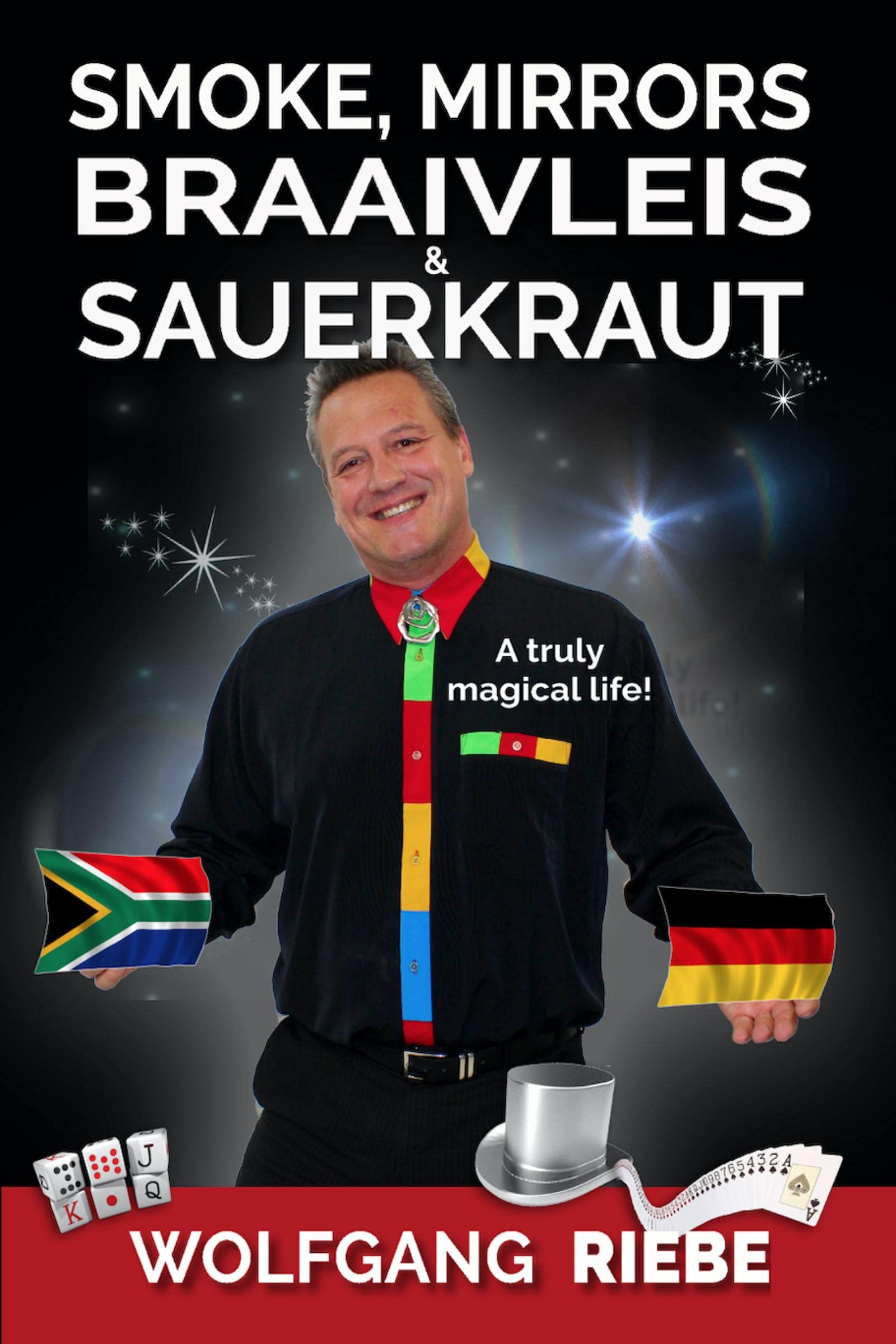 Autobiographie Braaivleis & Sauerkraut livre de magie en anglais pour passionnés de récits