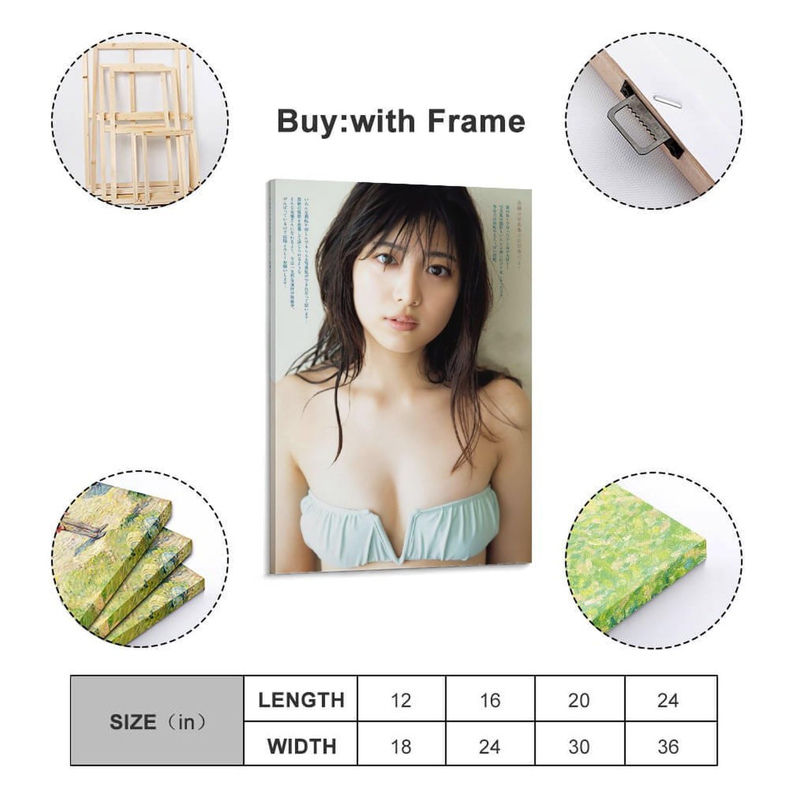吉田莉桜ポスターポスター【イベント限定特典品】【非売品】【最終在庫1点限り】 Amazon.co.jp: 吉田莉桜HD写真ポスター13 キャンバスアートポスターと