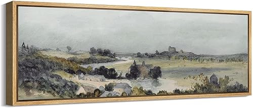 Miniatura 40 de MUDECOR Lienzo enmarcado extra grande para pared, tonos neutros suaves, naturaleza, vida silvestre, antiguo, retro, bellas ilustraciones,