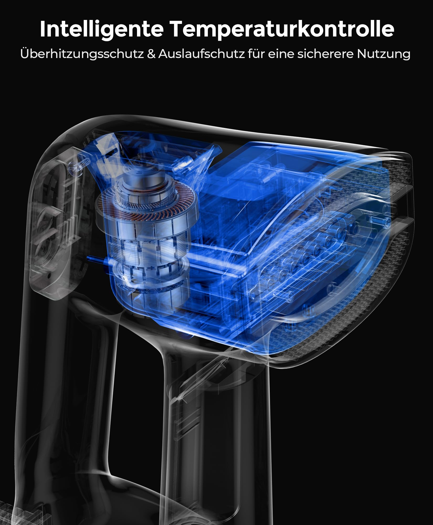 Steamer Dampfglätter, 3500 Pa Saugleistung Reisedampfglätter, 3 Modi | 2-in-1 Dampfgarer & Bügeleisen Dampfbügeleisen, 2,5 M Kabel & 360° Adsorptionstechnologie zur Faltenentfernung (220V-240V)