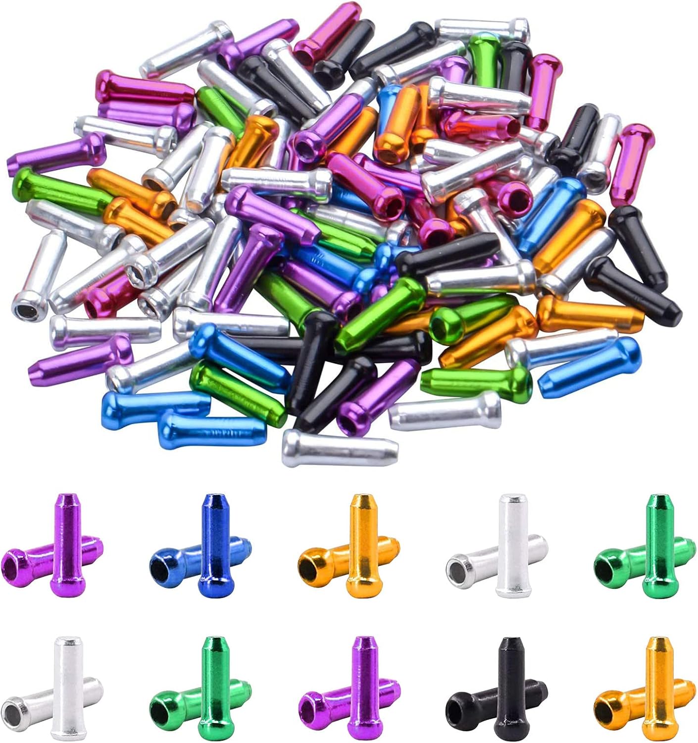 bicycle cable end cap crimper