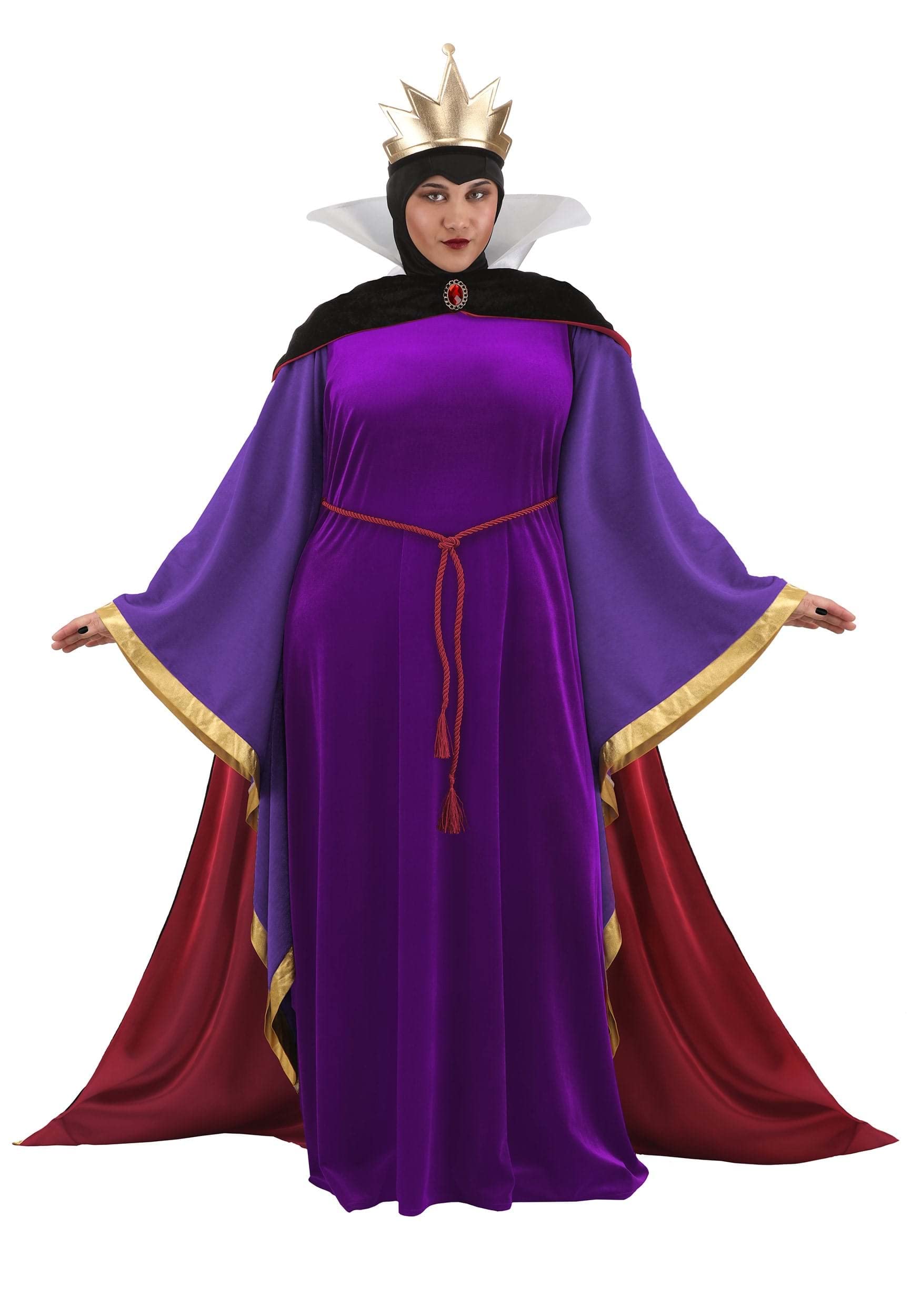 Buy Plus Size Disney Snow White Evil Queen Costume for Women, Disney