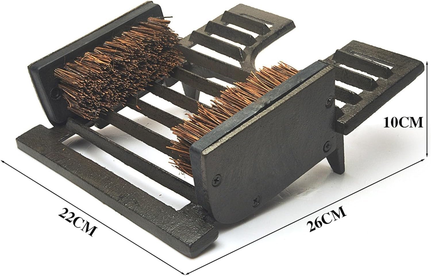 Pulitore Per Fango Da Esterno Resistente, Spazzola Raschiante Per Stivali In Ghisa Con Fessure Di Drenaggio, Disponibile In Tutte Le Stagioni, Da Posizionare Allingresso Di Casa, In Fattoria O In