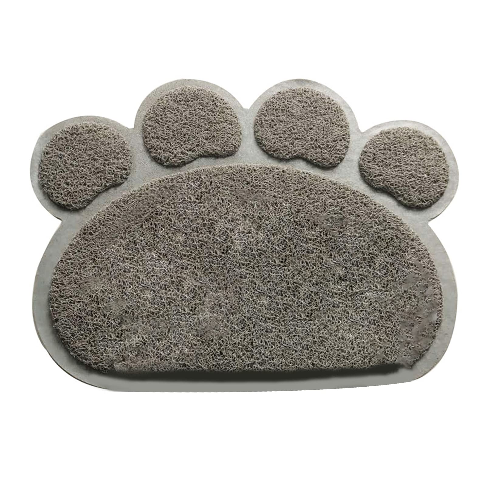 Litter Mat And Water Proof Less Waste Washable Easy Clean Litter Lock Cat-Paw Shaped Scatter Control