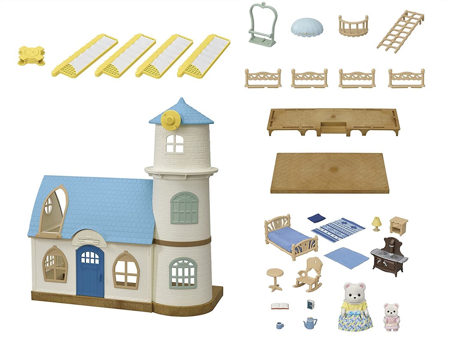 SYLVANIAN FAMILIES 5630 Le grand moulin a vent - Mini univers