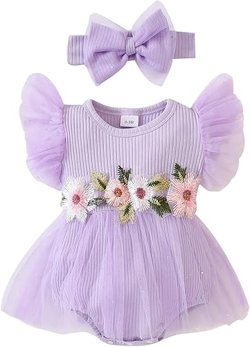 Miniatura 8 de Enterizo para bebés y niñas recién nacidas ropa floral para niños traje de verano
