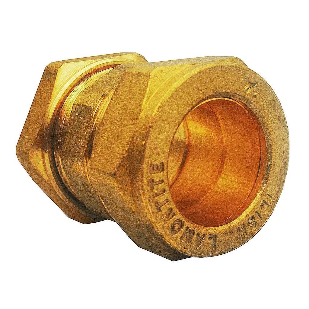 Hpw Copper Compression Straight Coupling Adapter, 3/4Â€/ 22Mm 610 410