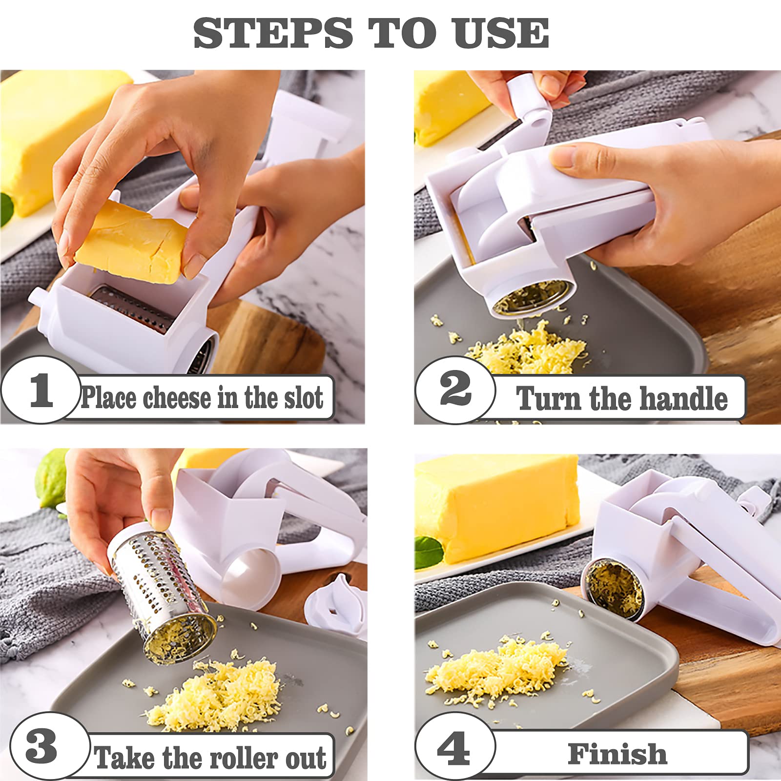 Râpe à Fromage, Râpe à Fromage Avec Poignée, Râpe à Fromage Parmesan, Râpe à Fromage Rotative, Râpe à Fromage à Pâte Dure, Chocolat, Noix