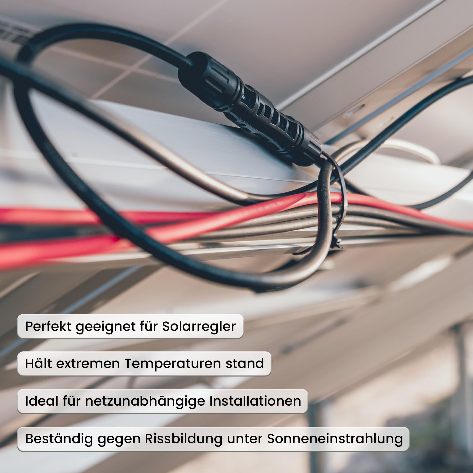 Offgridtec - Set Easy-Connection 1-4mm², cavo solare 10 m e spina MC4 0005-10001