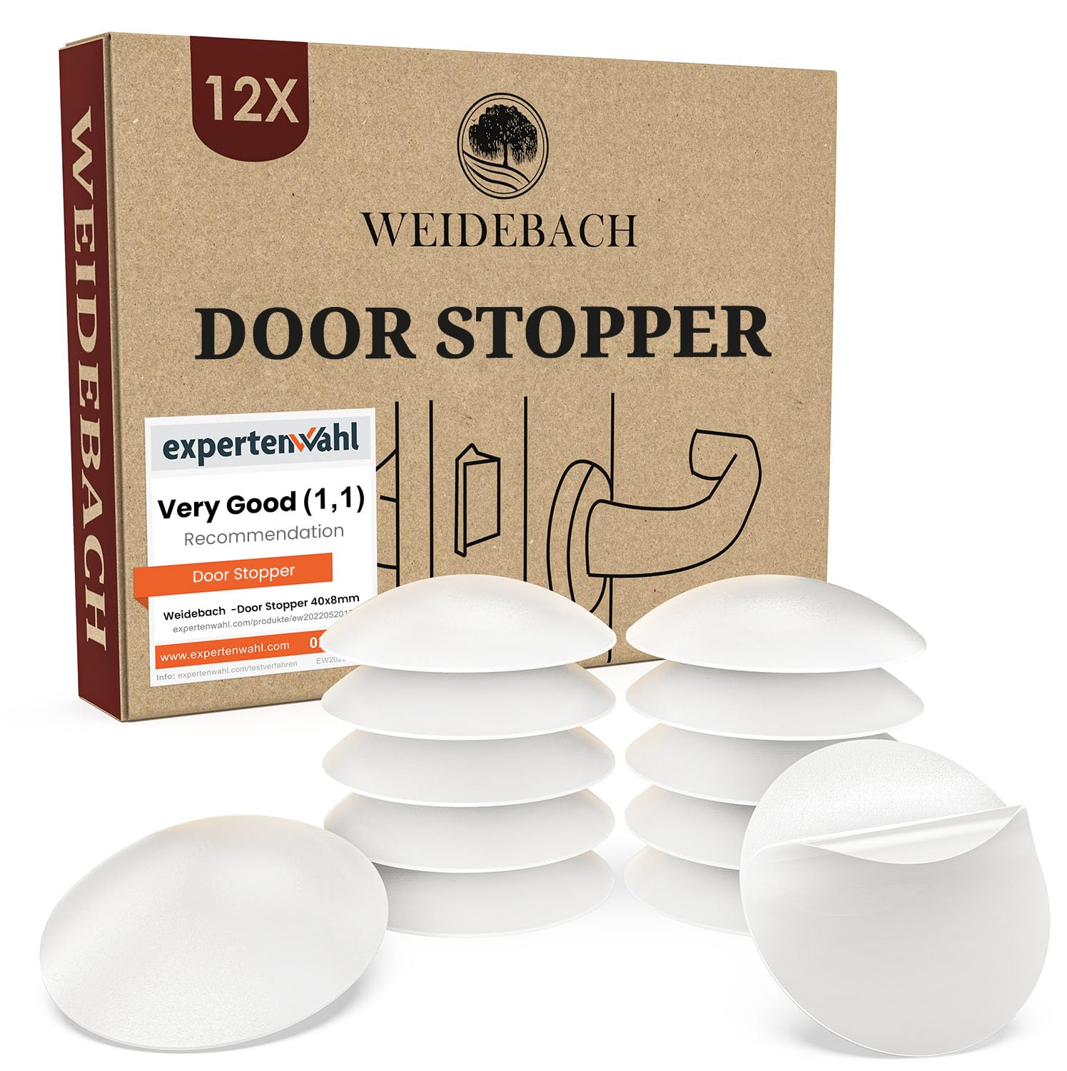 KIMEE Door Stopper - Wall Protector & Shield -6