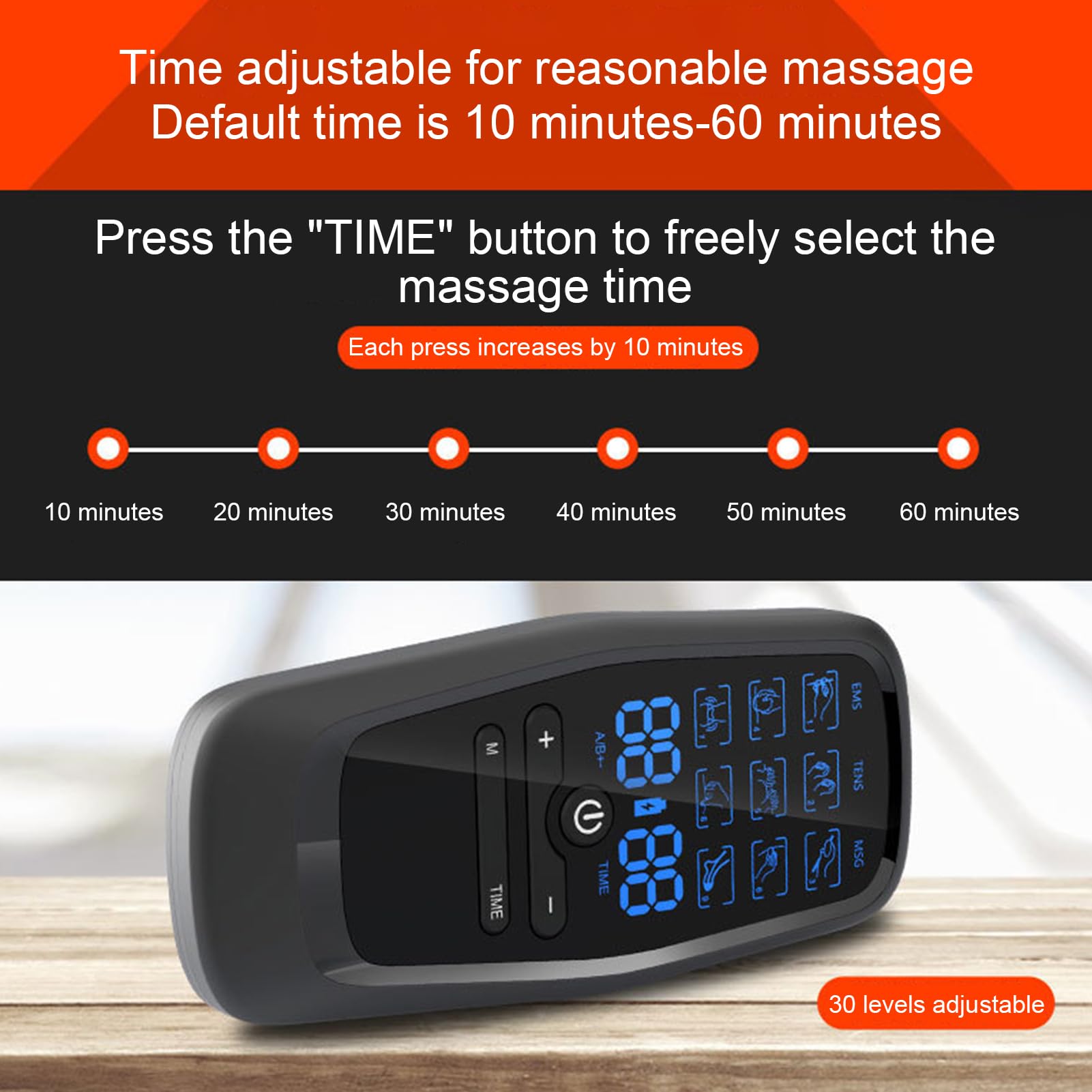 Masseur du cou, masseur de cou électrique,Stimulateur musculaire électrique avec 9 modes et 30 intensités - Outil de soulagement du cou pour la relaxation, les douleurs musculaires
