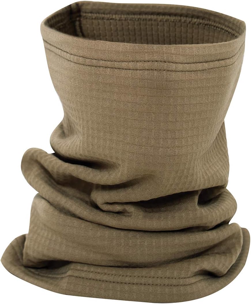 Grid Fleece Neck Gaiter Gen III Level 2 - Lightweight, Thermal Insulation for Extreme Cold Weather
