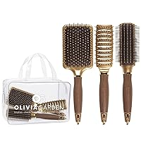 Vista 8 de Olivia Garden Cepillo de pelo de cerámica + Ion Nano Thermic Styler