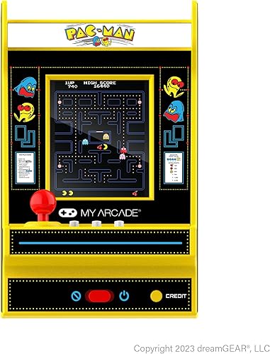 Miniatura 2 de My Arcade Pac-Man Nano Player: Mini máquina de arcade, video juego coleccionable totalmente jugable de 4.8