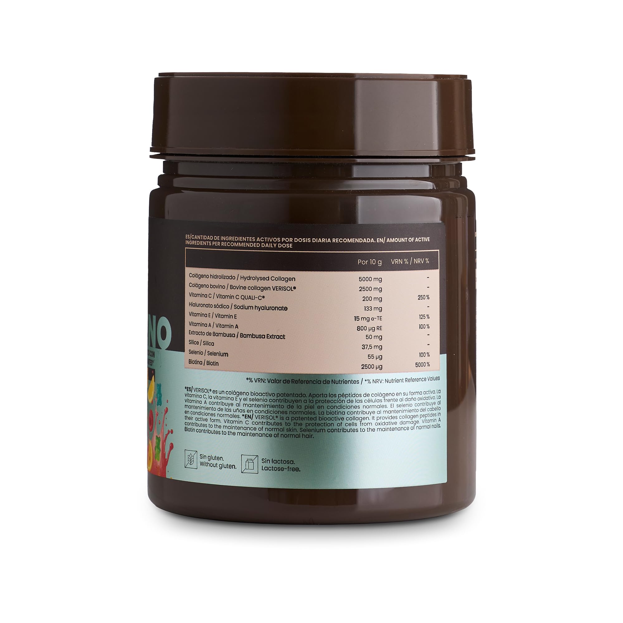 Grow Wellness Lote Omega 3+ OMEGATEX 60 Cápsulas + Colágeno Gominola 300 g | VERISOL, Ácido Hialurónico, Biotina y Vitaminas