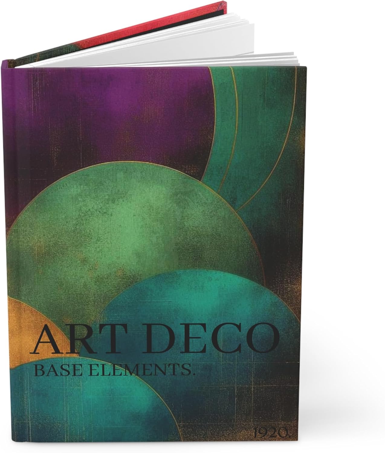 Vintage 1920's Art Deco Style Journal Notebook Office