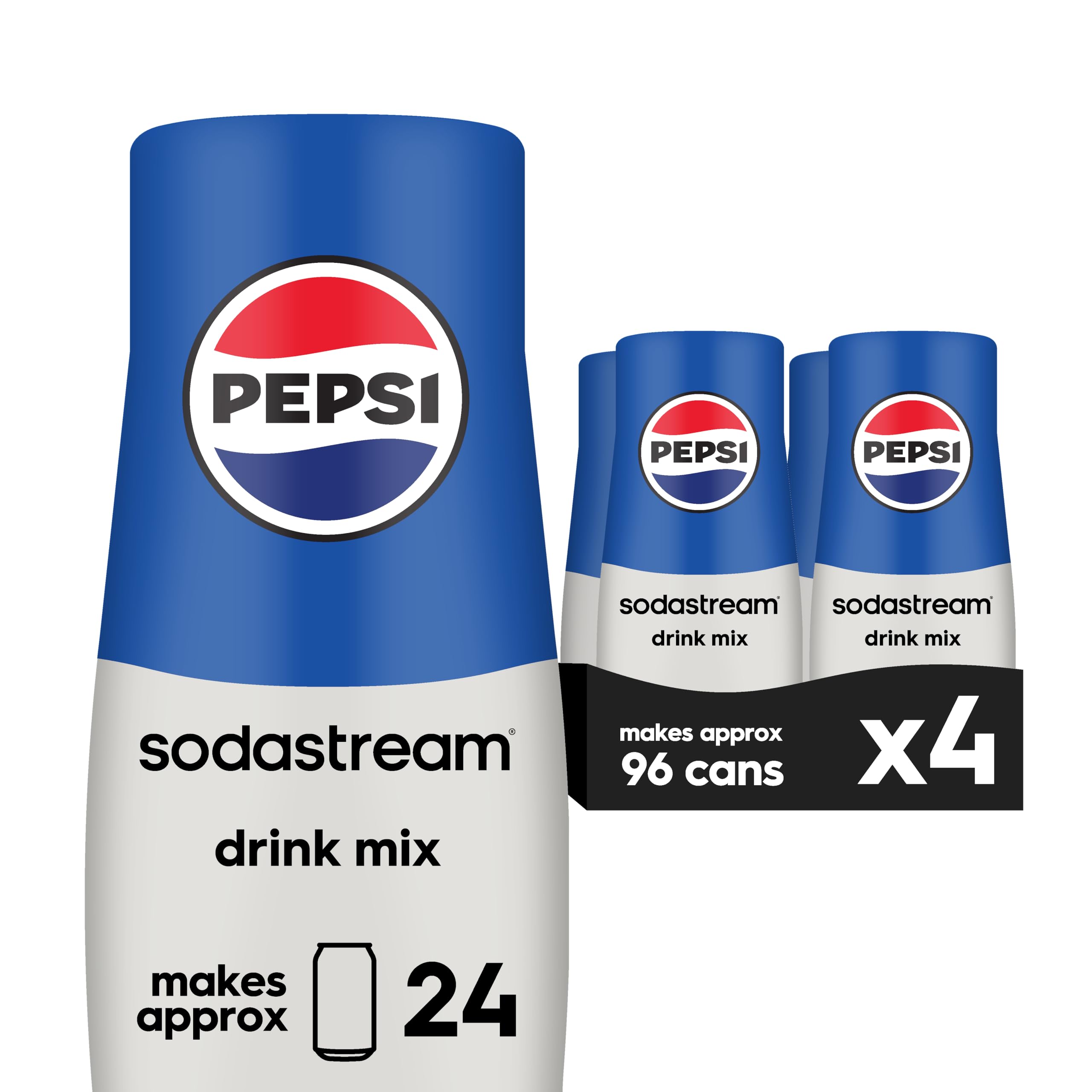 sodastreamPepsi® Beverage Mix (440ml, Pack of 4)