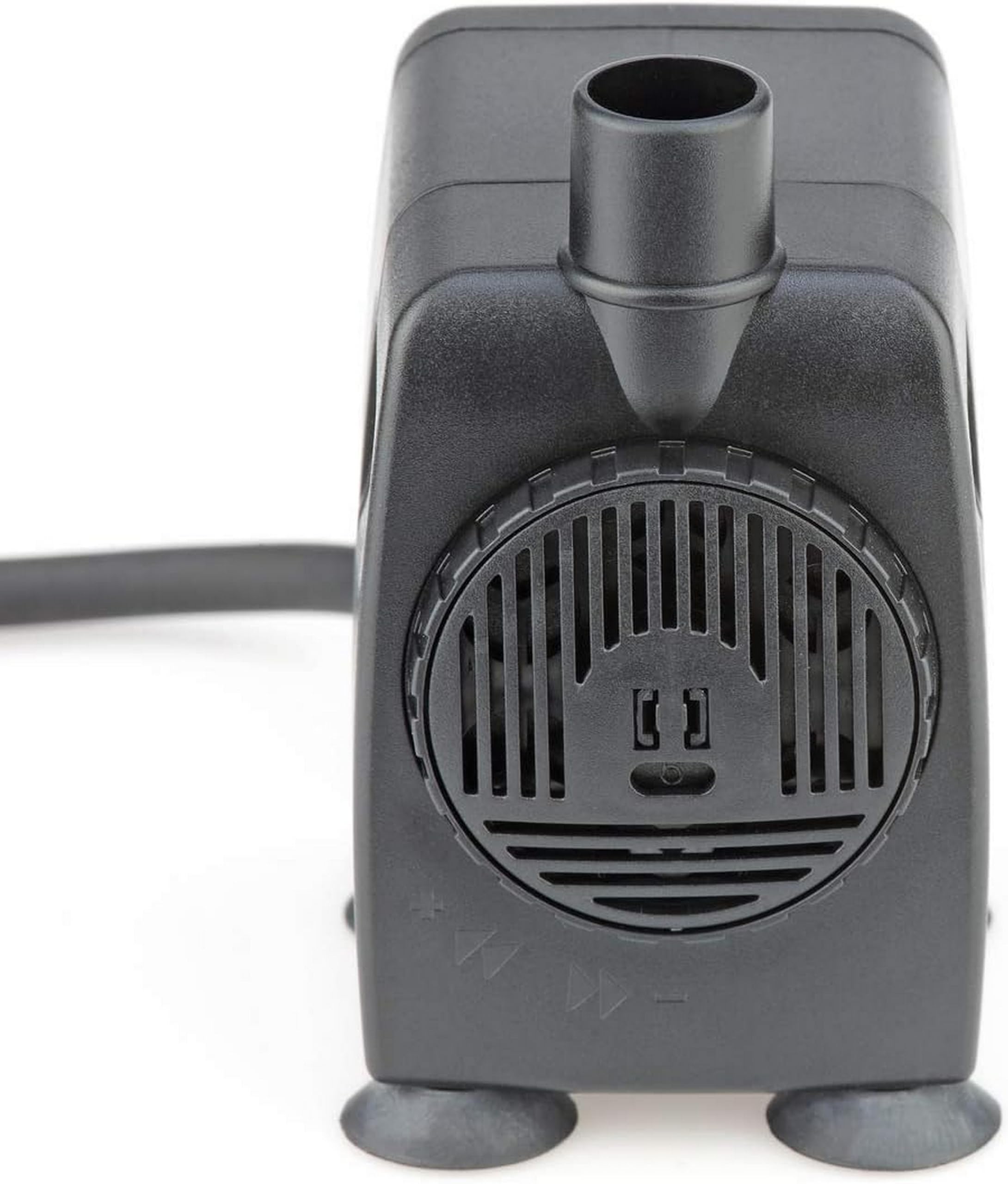 Pontec PondoCompact 600 Outdoor-Statuenbrunnenpumpe kompakte Brunnenpumpe für Fontänen und Wasserspiel Grau