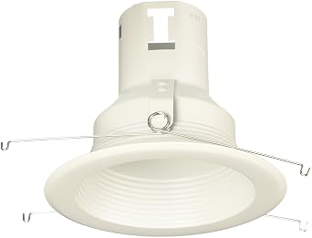 Elco Lighting EL511W 5" Metal Splay Baffle with White Trim Ring - EL511