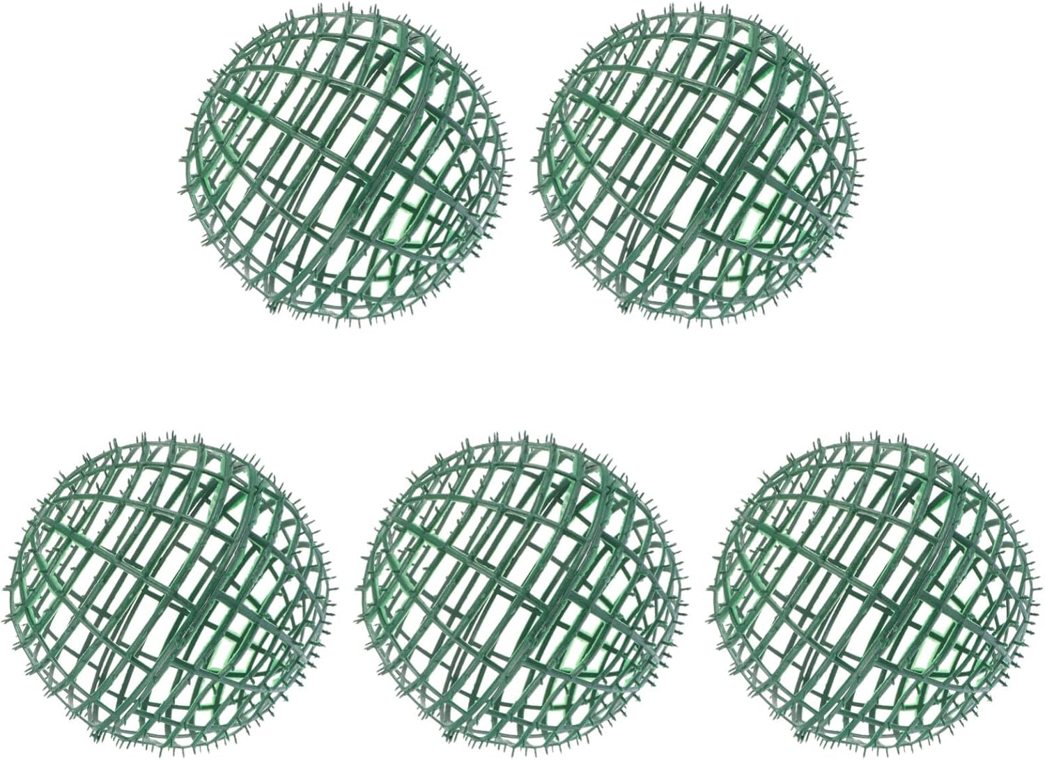 5pcs Plastic Flower Ball Making Rack DIY Flower Ball Arrangement Holder for Weddings and Festivals Lightweight and Versatile Floral Display Stand