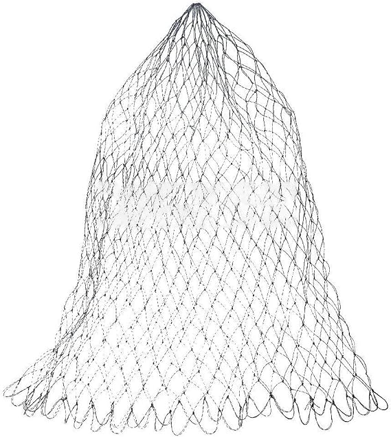Fishing Net, Standard Nylon Replacement Net Bag, Fishing
