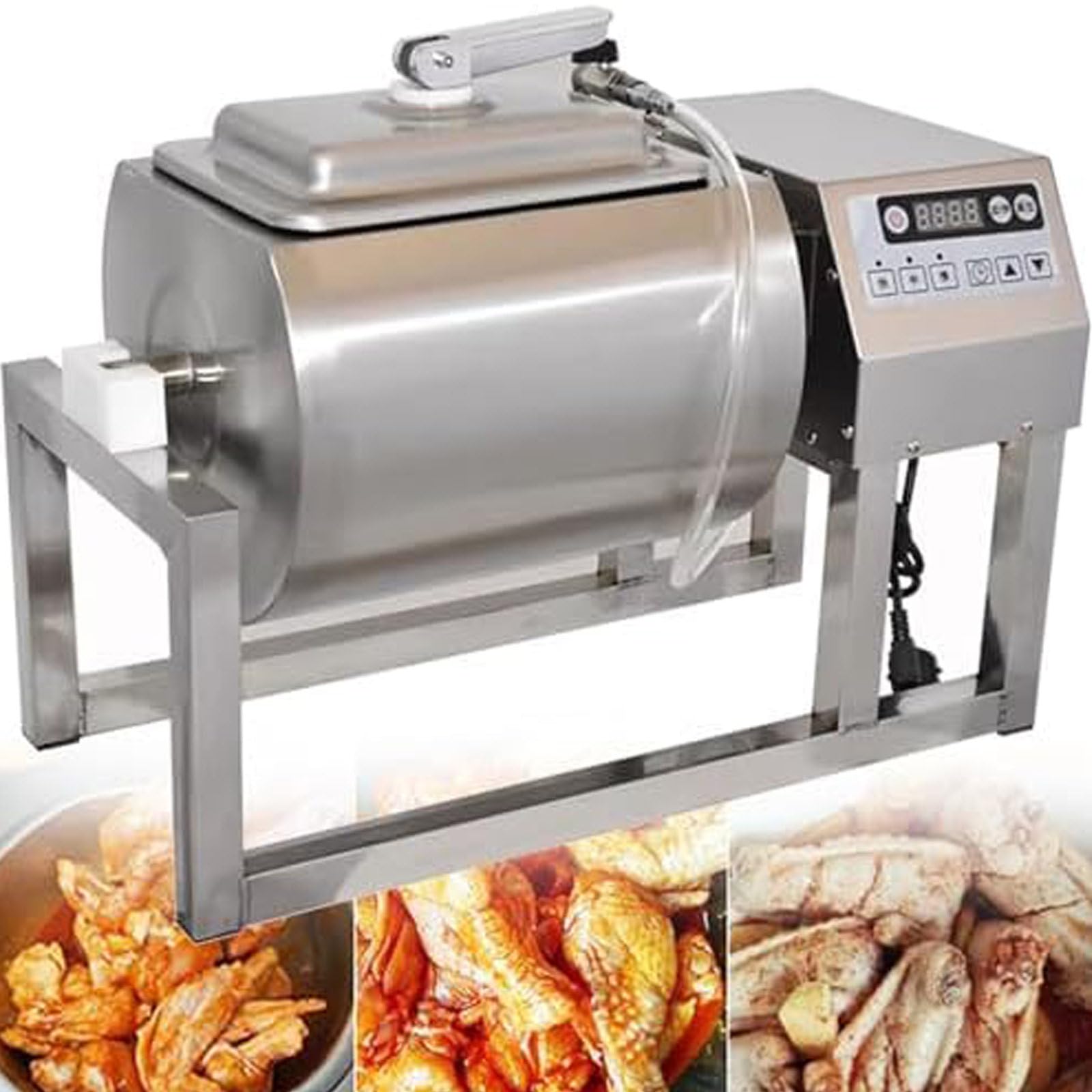 Macchina Marinatrice Industriale Motore Rame,Ideale per Rosticcerie,Ristoranti E Aziende di Catering Che Richiedono Tenerezza E Sapori Intensi in Ogni Preparazione