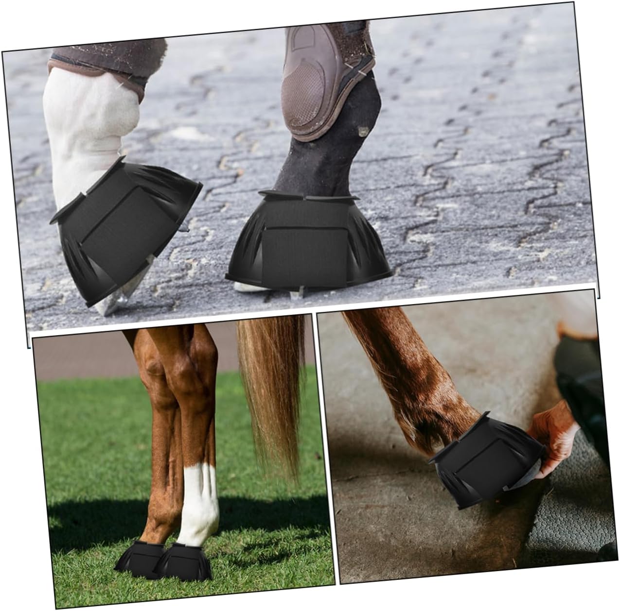 GALPADA 4pcs Breathable Tendon Protectors Lightweight and Convenient Leg Support Boots for Daily Use for Training and Various Conditions