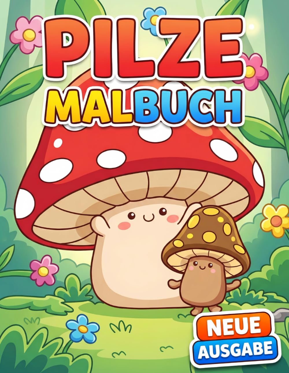 Pilze Malbuch: Über 50 Lustige Und Detailreiche Motive Für Teens Und Erwachsene – Ideal Zum Abschalten, Entspannen Und Kreativsein