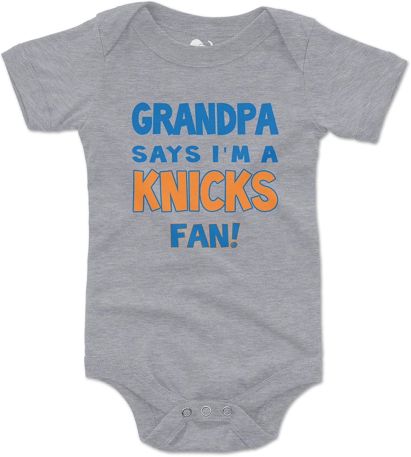 NanyCrafts Baby's Grandpa Says I'm a Knicks Fan Bodysuit