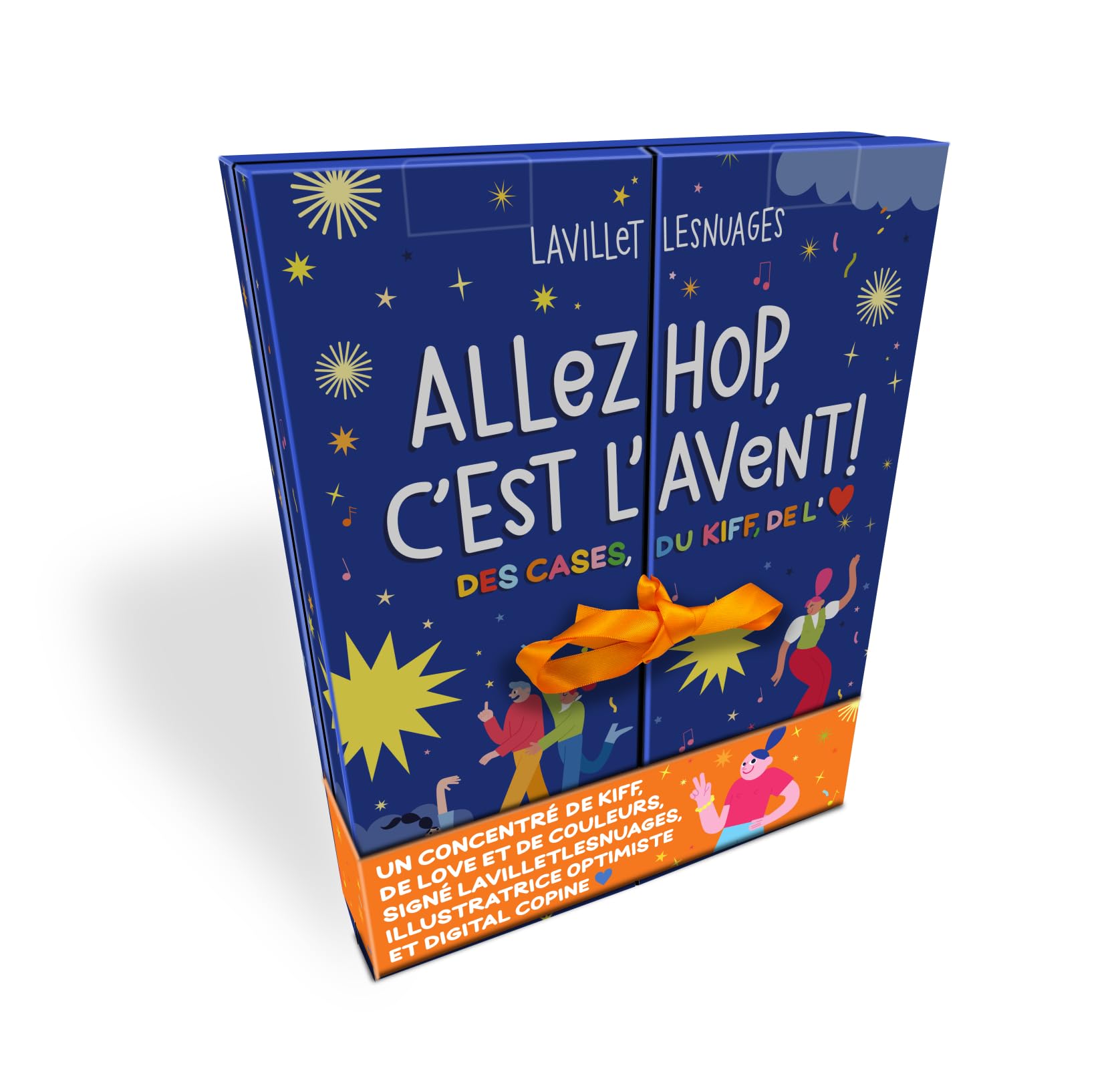 Calendrier - Allez hop, c'est l'Avent !: par Lavilleetlesnuages