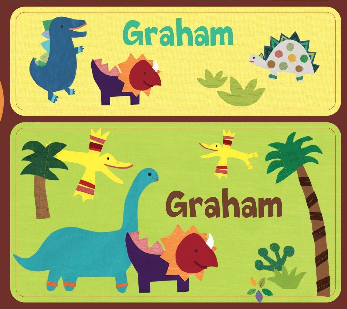 dinosaur name tag free printable high resolution printable