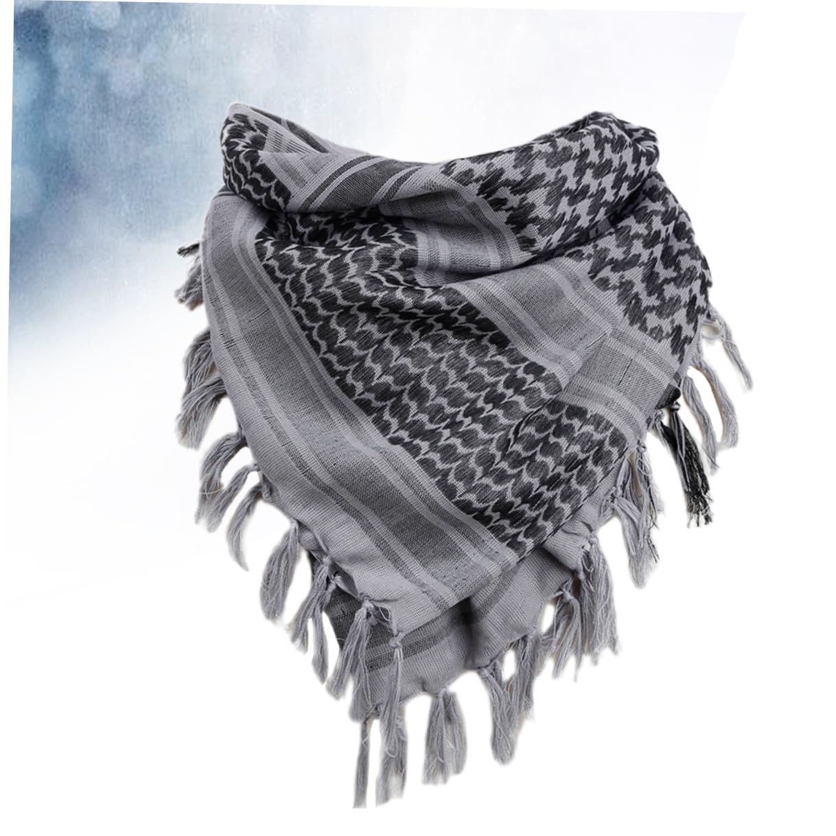 Sciarpa Militare in Cotone Quadrata Stile Arabo per Uomo Unisex, Scaldacollo per Inverno e Attività All'aperto, Protegge dal Sole e Mantiene Caldo Collo