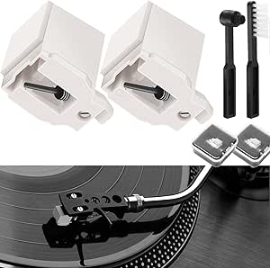 Voor AudioTechnica ATN3600L Vervanging Naald, 2 STKS voor AT LP60, AT