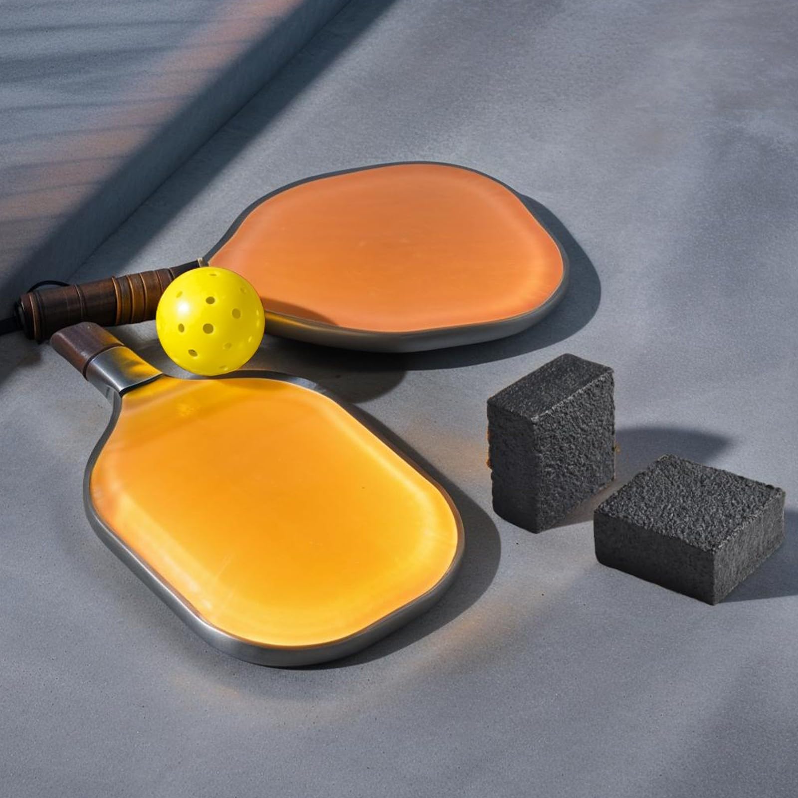 Borrador limpiador de carbón para palas de pickleball, 2 unidades, elimina la suciedad y mejora el juego (5 x 5 x 2,5 cm)
