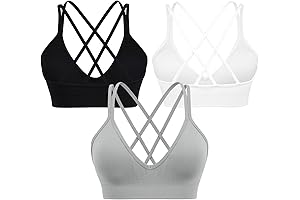 Strappy Sports Bras for Comfort and Support
