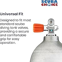 Vista 2 de Scuba Choice Scuba Diving Tank Valve Knob - Round