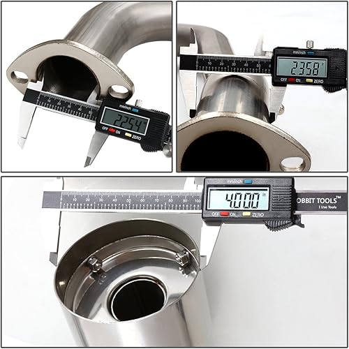 Miniatura 5 de DNA MOTORING Sistema de escape CBE-AI90 Silenciador CatBack compatible con Acura Integra 90-93