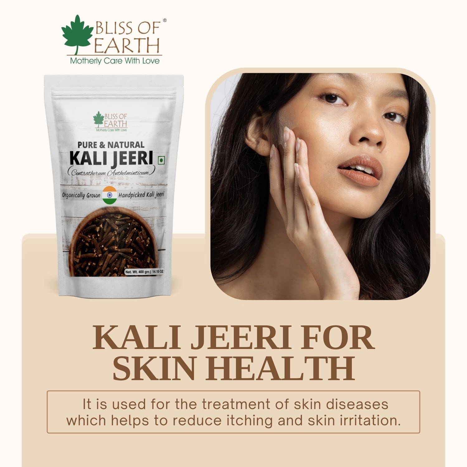 Bliss of Earth 100gm Kali Jeeri Bitter Cumin, Kadwa Jeera &100gm Star Anise Whole spices, Chakra Phool,Organic Good for Health - Image 8 thumbnail