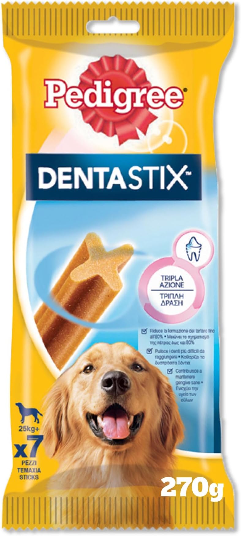Pedigree DentaStix Dog Chews Large Dog (7 sticks) 220g
